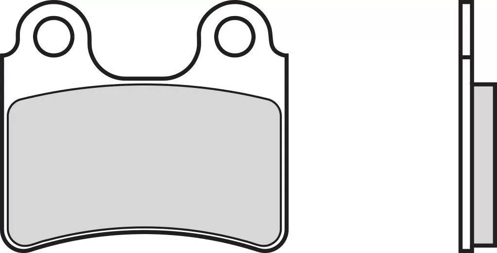 Brembo 07GR5804 Brake Pads Organic Genuine Street 