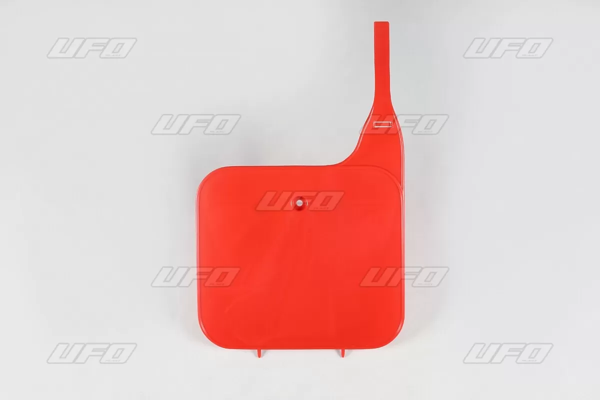 UFO Front Number Plate Honda CR 87-94 Red