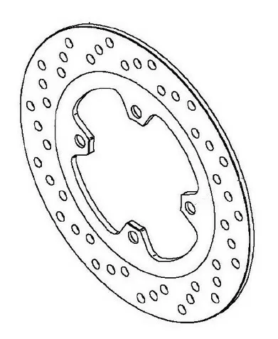 Kawasaki DISC RR BLACK EN650AFF