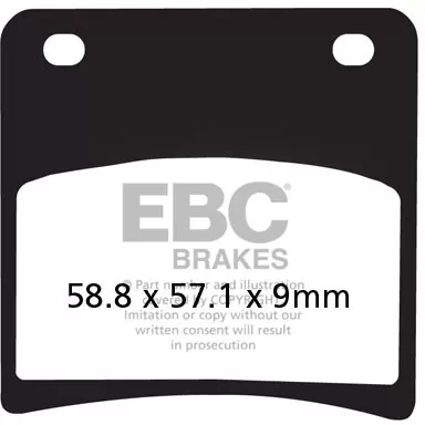 EBC Organic Brake Pads FA146