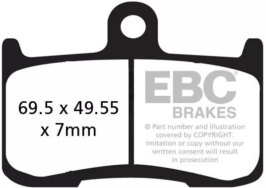 EBC Extreme Pro HH Brake Pads EPFA347HH