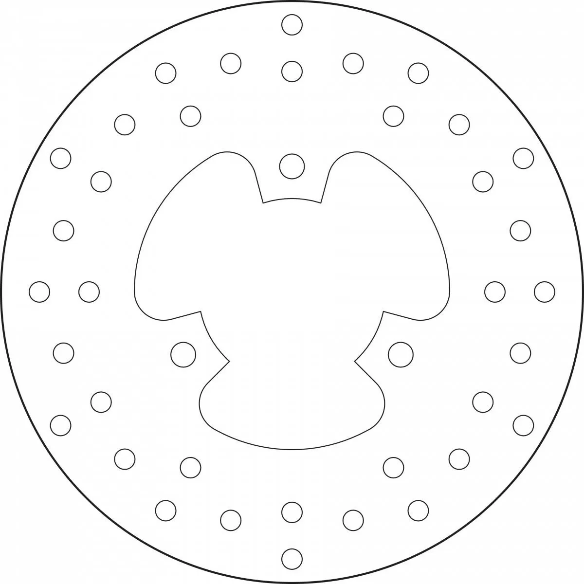 Brembo Brake Disc 68B407L7 200X4