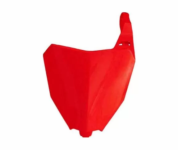 Rtech Front Number Plate Honda Red CRF-R/RX 250/450