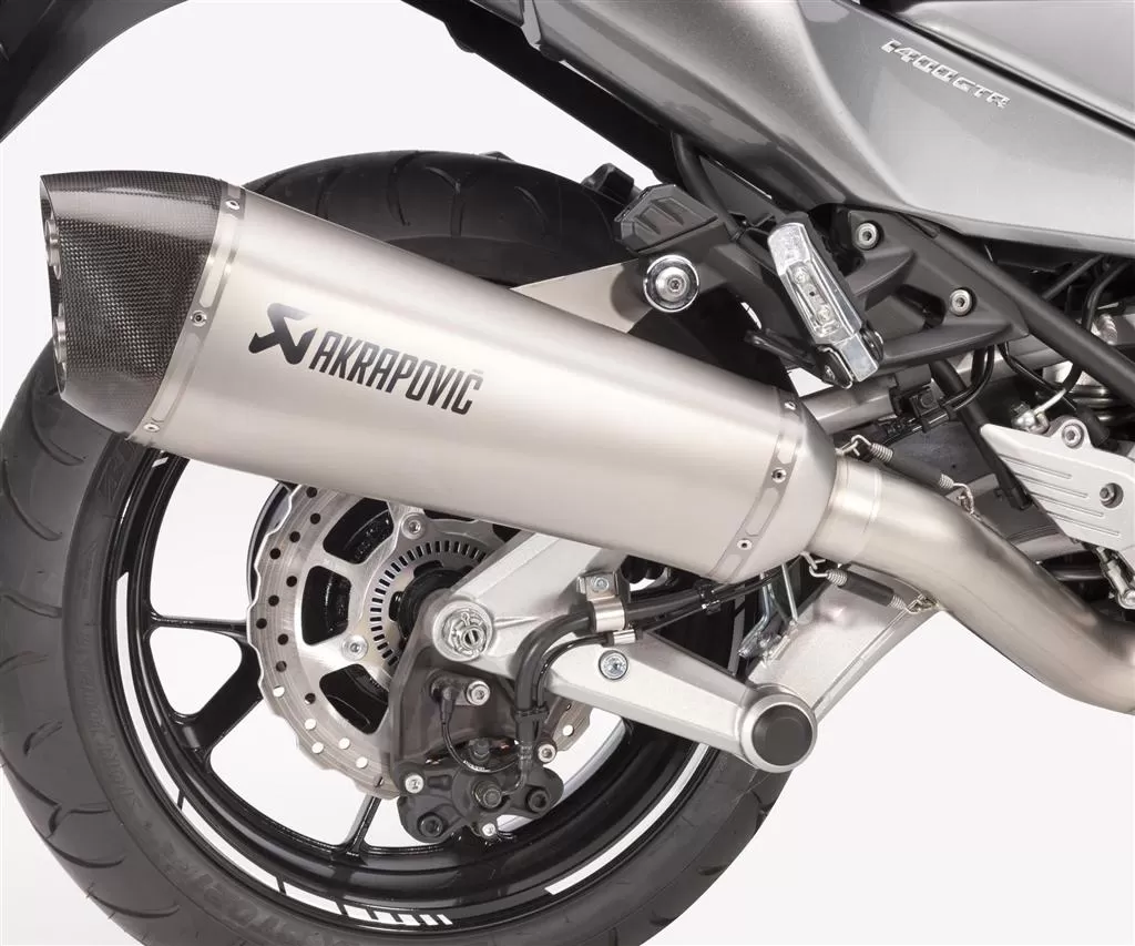 Kawasaki AKRAPOVIC EXHAUST TI ZG1400E