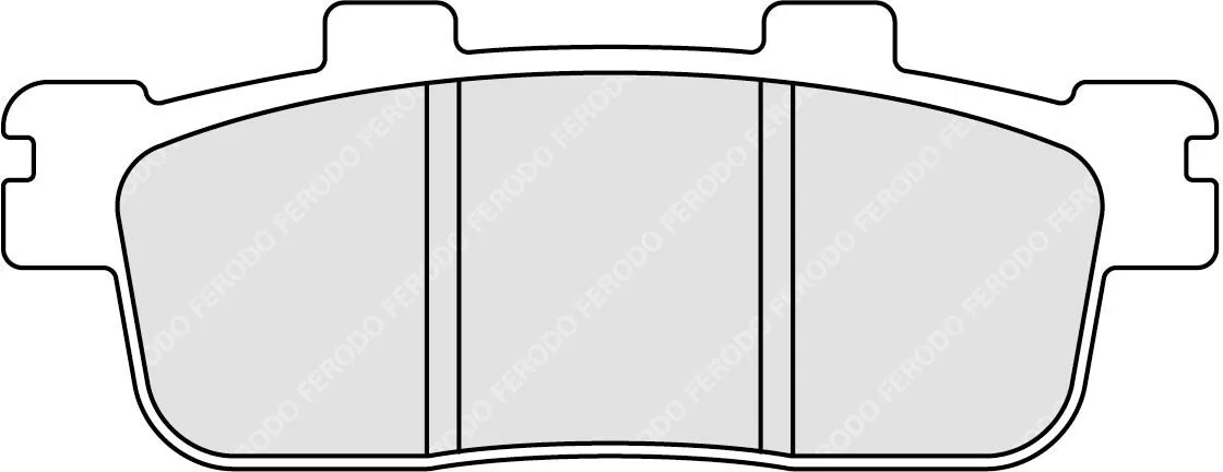 Ferodo FDB2226EF Brake Pads Eco-Friction EF