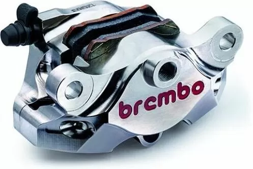Brembo 120A44140 Brake Caliper Kit HPK Rear CNC Nickel Coating 