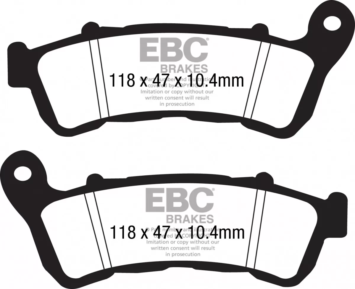 EBC HH Sintered Brake Pads FA388HH