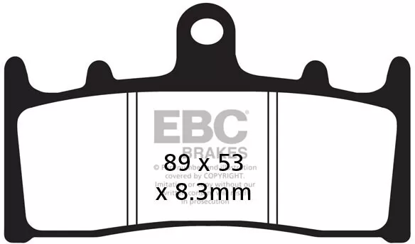 EBC Organic Brake Pads FA188