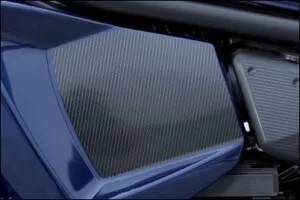 Suzuki Cockpit protector set Carbon-look GSX 1250 F (10-13)