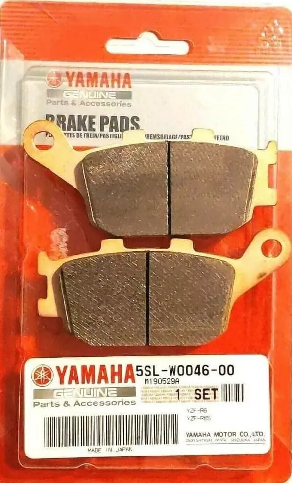 Yamaha Rear Brake Pads 5SL-W0046-00-00