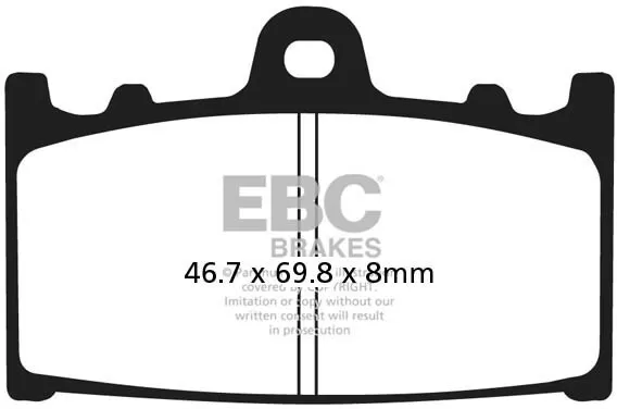EBC Extreme Pro HH Brake Pads EPFA158HH