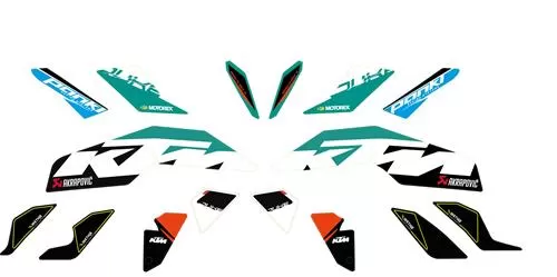 KTM Factory Decal Set 125/390 Duke (17-)