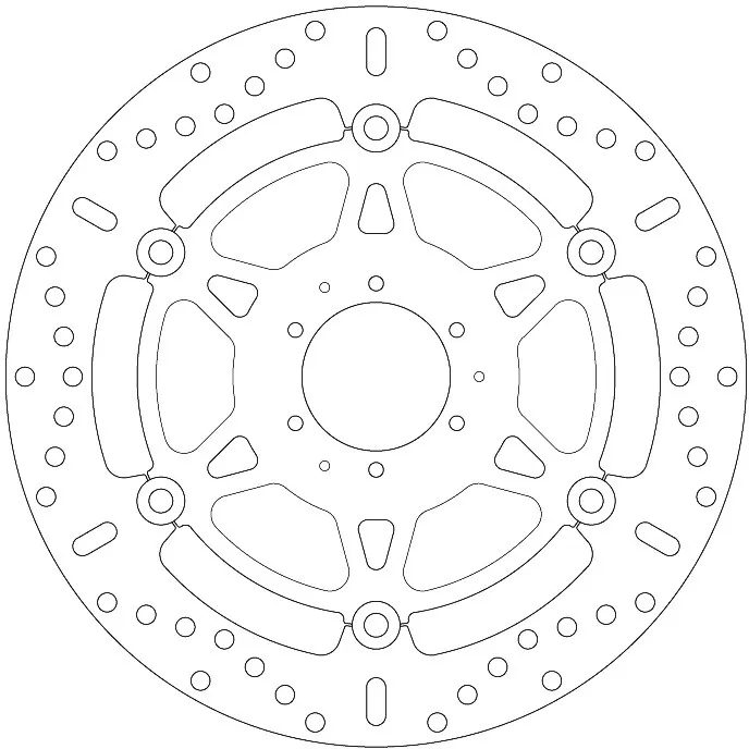 EBC X Brake Disc Full Circle MD1198X