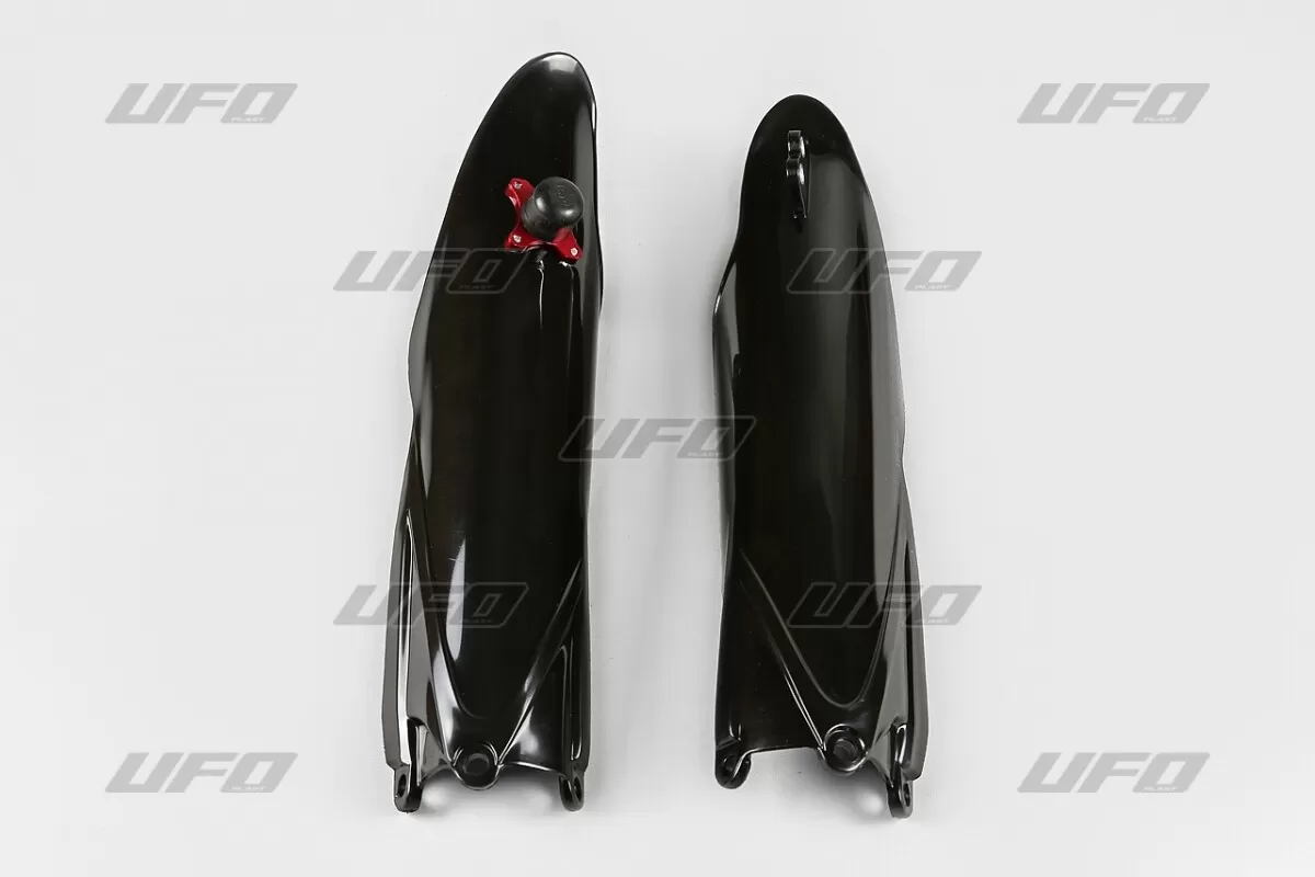 UFO Fork Slider Protector & Holeshot Device Yamaha Black