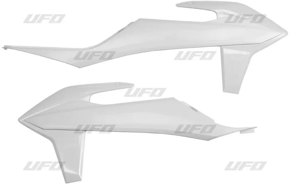 UFO Radiator Covers White KTM SX/SXF/EXC/EXC-F