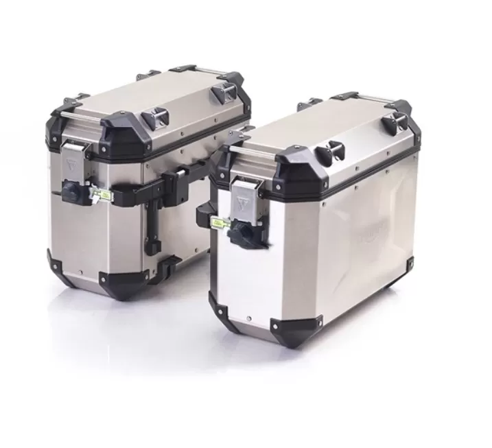 Triumph Pannier Kit Expedition Silver Tiger