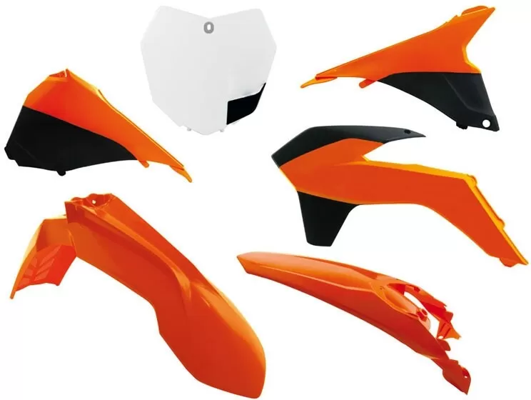 Rtech Plastics Kit 6 Pieces KTM SX/SXF 13-15