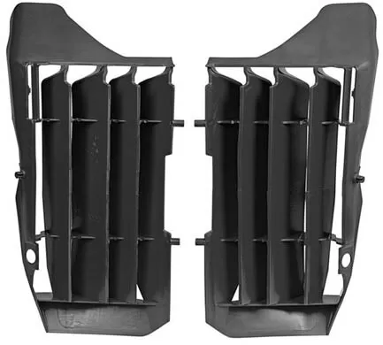 Rtech Oversize Radiator Louvres Honda CRF-R 250 Black