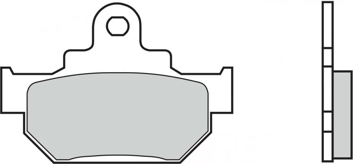 Brembo 07SU0808 Brake Pads Organic Genuine Street 