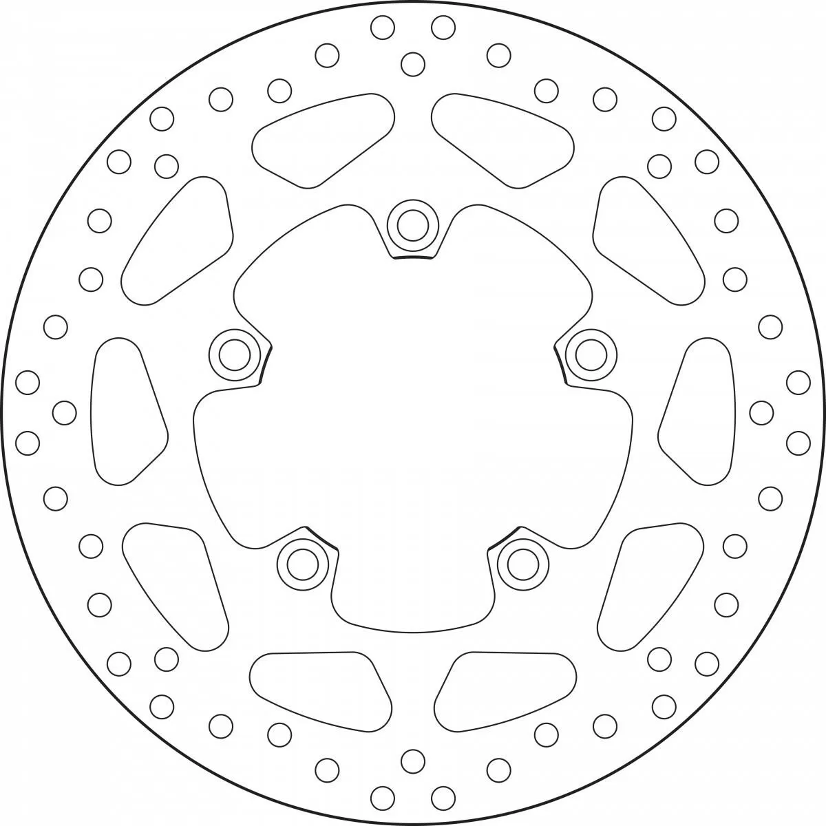Brembo Brake Disc 68B407H5