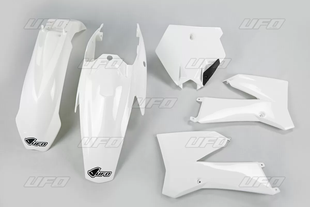 UFO Plastic Kit KTM SX85 06-12 White