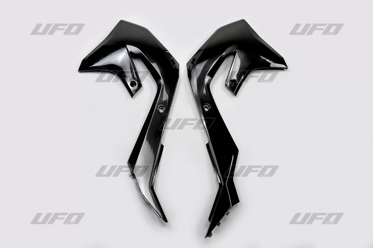 UFO Radiator Covers Kawasaki KXF450 '19 Black