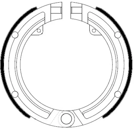 Ferodo FSB890A Brake Shoes