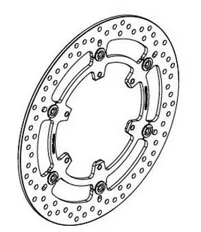 KTM Brake Disc Front D=320 63509060000