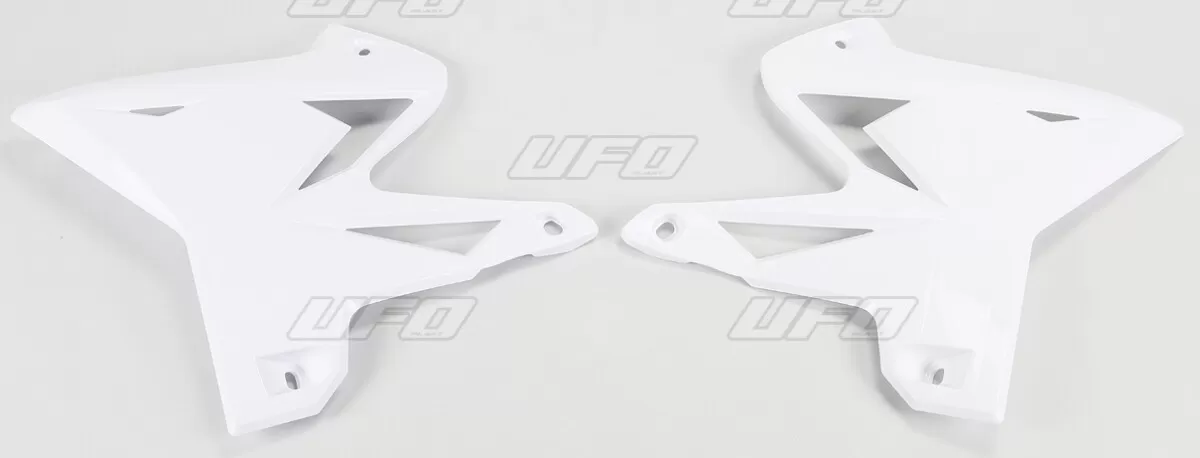 UFO Radiator Covers Yamaha YZ125/250 (02-14) White
