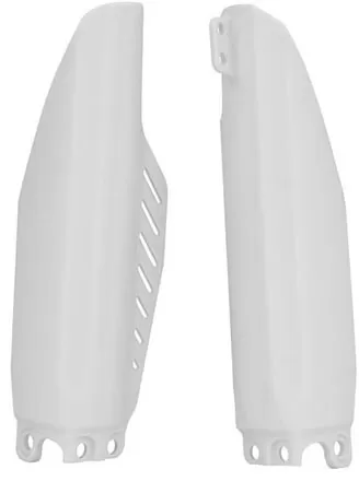 Rtech Fork Protectors Honda White
