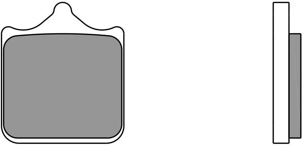 Brembo 07BB33RC Brake Pads Organic Racing Road Racing 