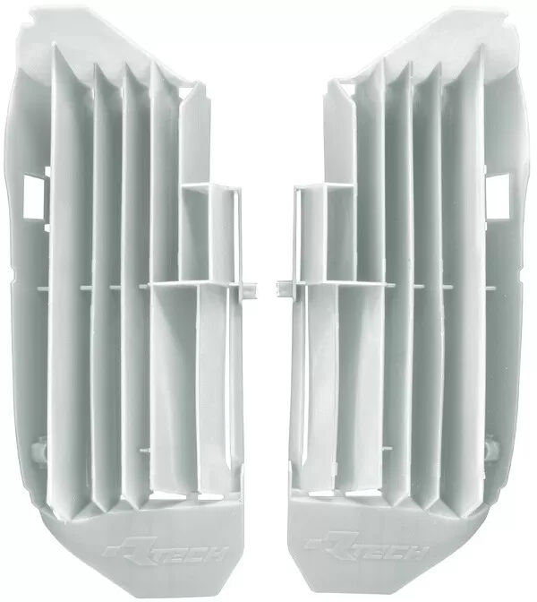 Rtech Radiator Louvers White Yamaha YZF 450 2023