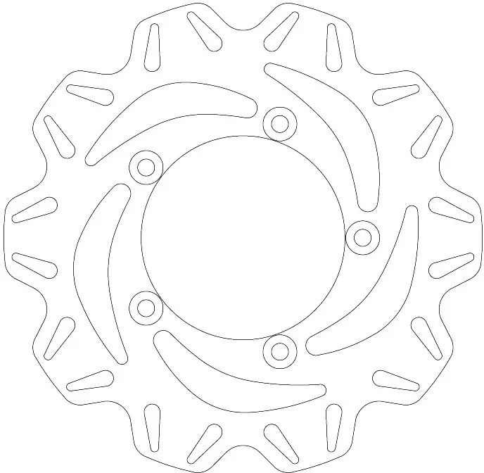 EBC Scooter Brake Disc VR9155