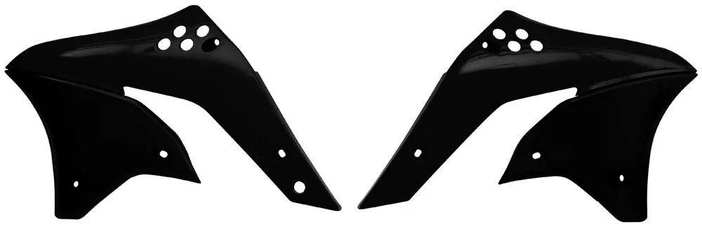 Rtech Radiator Scoops Black KXF 250 06-08