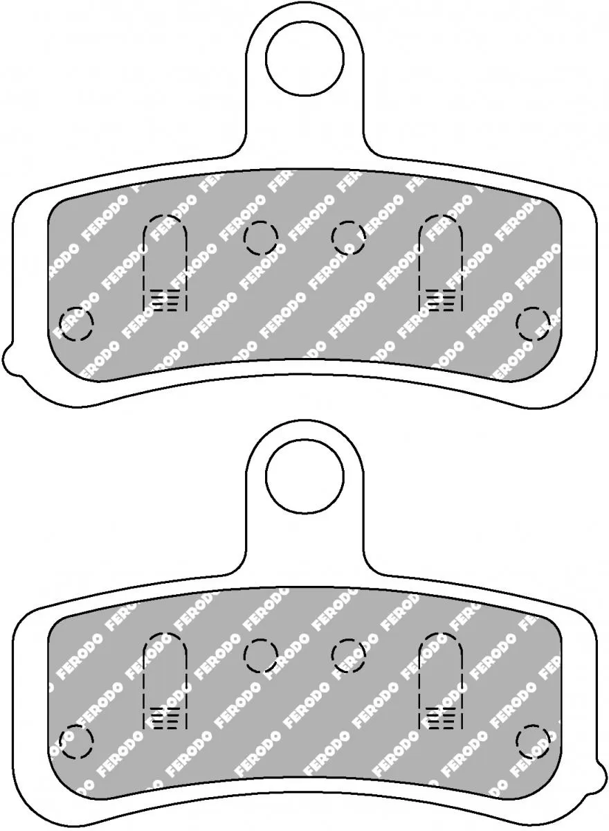 Ferodo FDB2250ST Brake Pads Sinter Grip Road ST