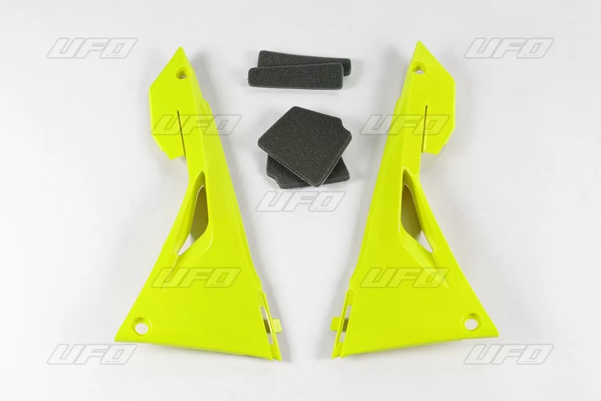 UFO Airbox Cover Neon Yellow CRF450R-RX 17-20