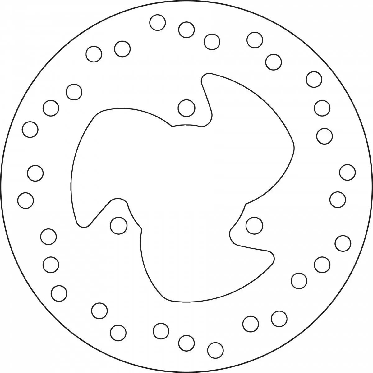 Brembo Brake Disc 68B407G1
