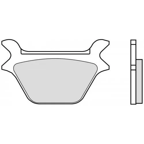 Brembo 07HD1011 Brake Pads Organic Genuine Street 