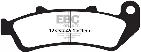 EBC HH Sintered Sportbike Brake Pads FA189HH