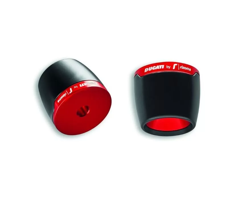 Ducati/Rizoma Set Of Handlebard Ends Red 97380861AB