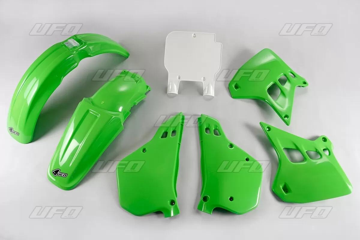 UFO Plastic Kit Kawasaki Green KX250 90-91