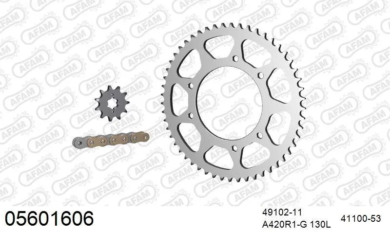 AFAM Chainset - Steel