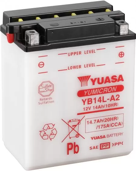 Yuasa Battery YB14L-A2