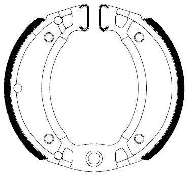 Ferodo FSB731A Brake Shoes
