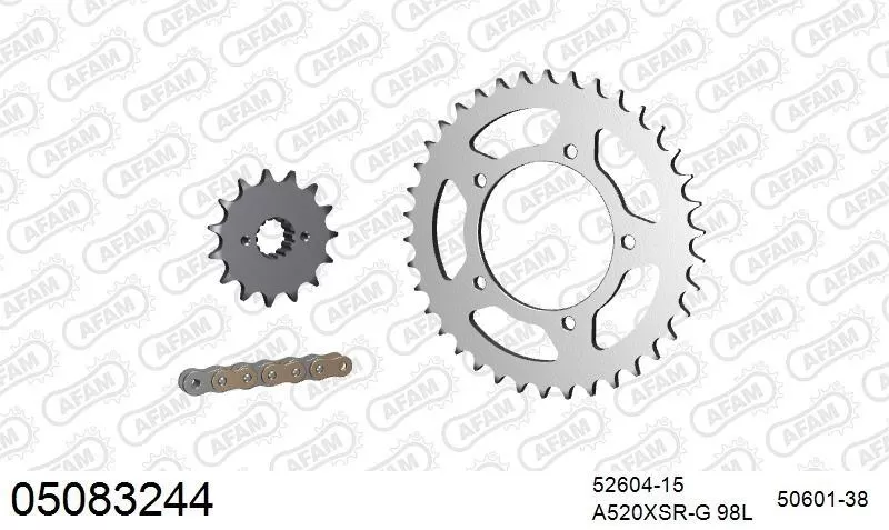 AFAM Chainset - Steel