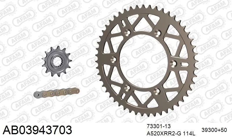 AFAM Chainset - Aluminium AB