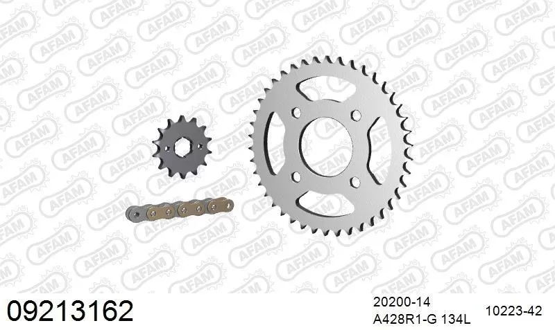 AFAM Chainset - Steel