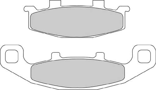 Ferodo FDB481ST Brake Pads Sinter Grip Road ST