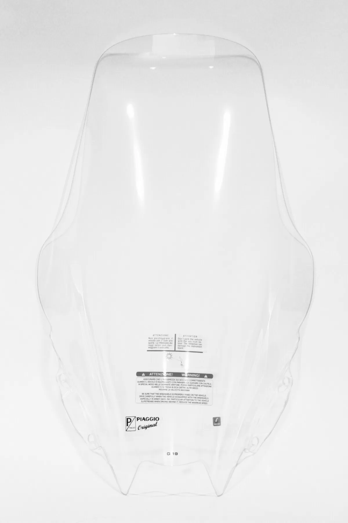 Piaggio Windshield Kit clear MP3 300 HPE