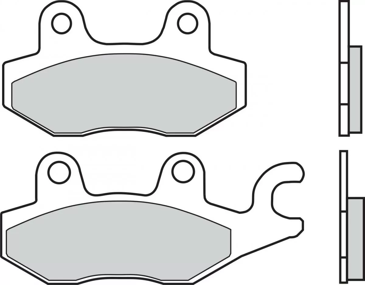 Brembo 07071CC Brake Pads Organic Scooter 